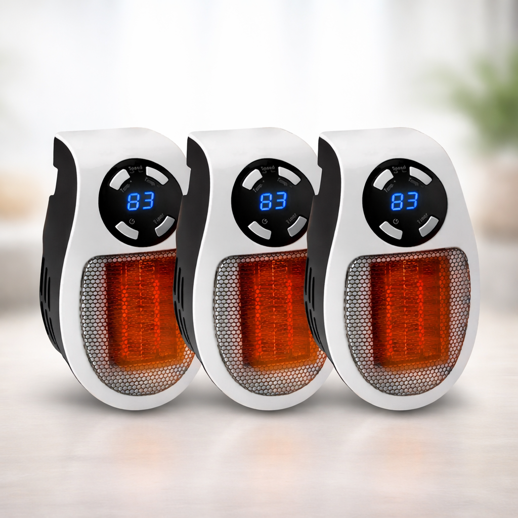 NordHeat™ Plug-in Heater | Värmer varje rum i hemmet upp till 32 °C inom 5 minuter