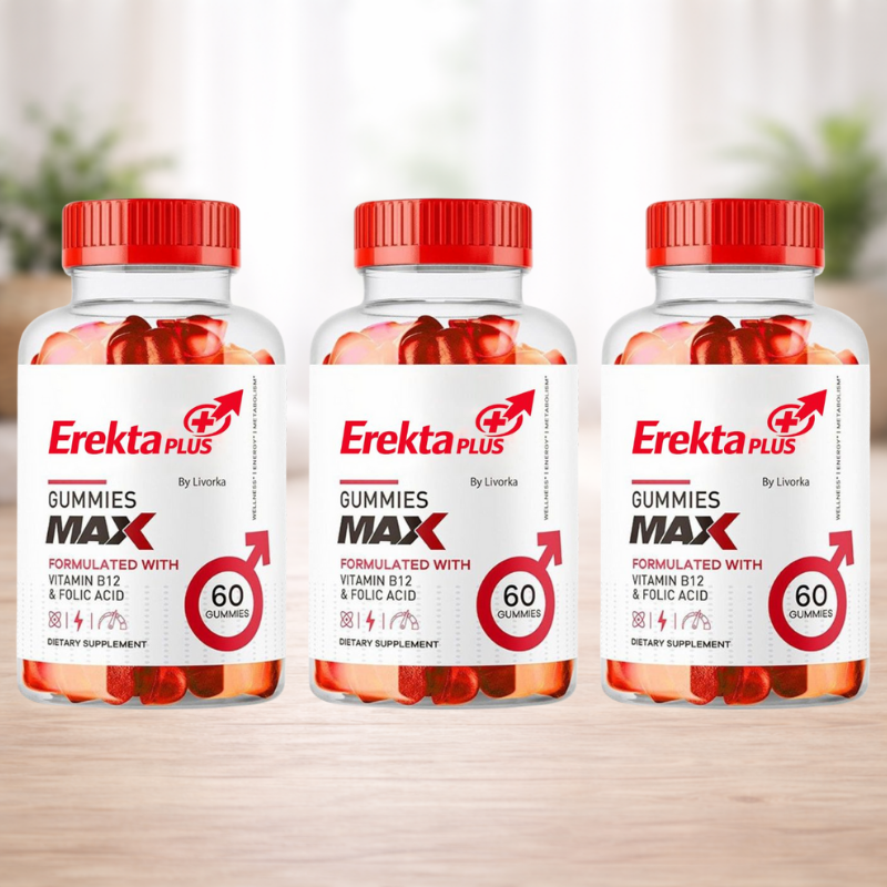 ErektaPlus™ Male Vitality Gummies