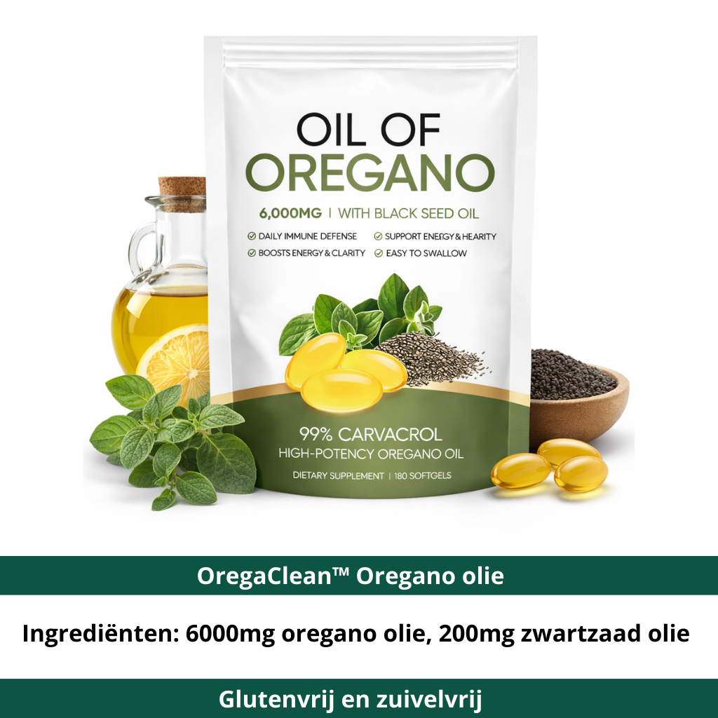 OregaClean™ Oreganoolja | Stödjer tarmrengöring på 3 dagar