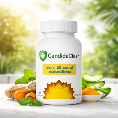 CandidaClean™ Mun- och tarmbalans kapslar | Tar bort vita beläggningar på tungan till 95 % på endast 2 dagar!