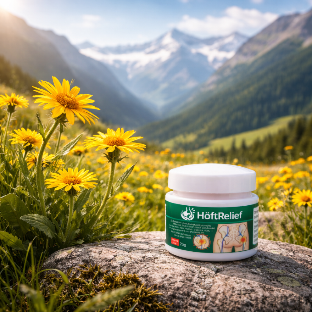 HöftRelief™ Smärtlindrande Höftkräm | Lindrar höftsmärta med upp till 72% inom 30 minuter aktivt