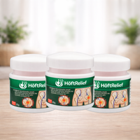 3x HöftRelief™ Smärtlindrande Höftkräm (25% extra rabat)