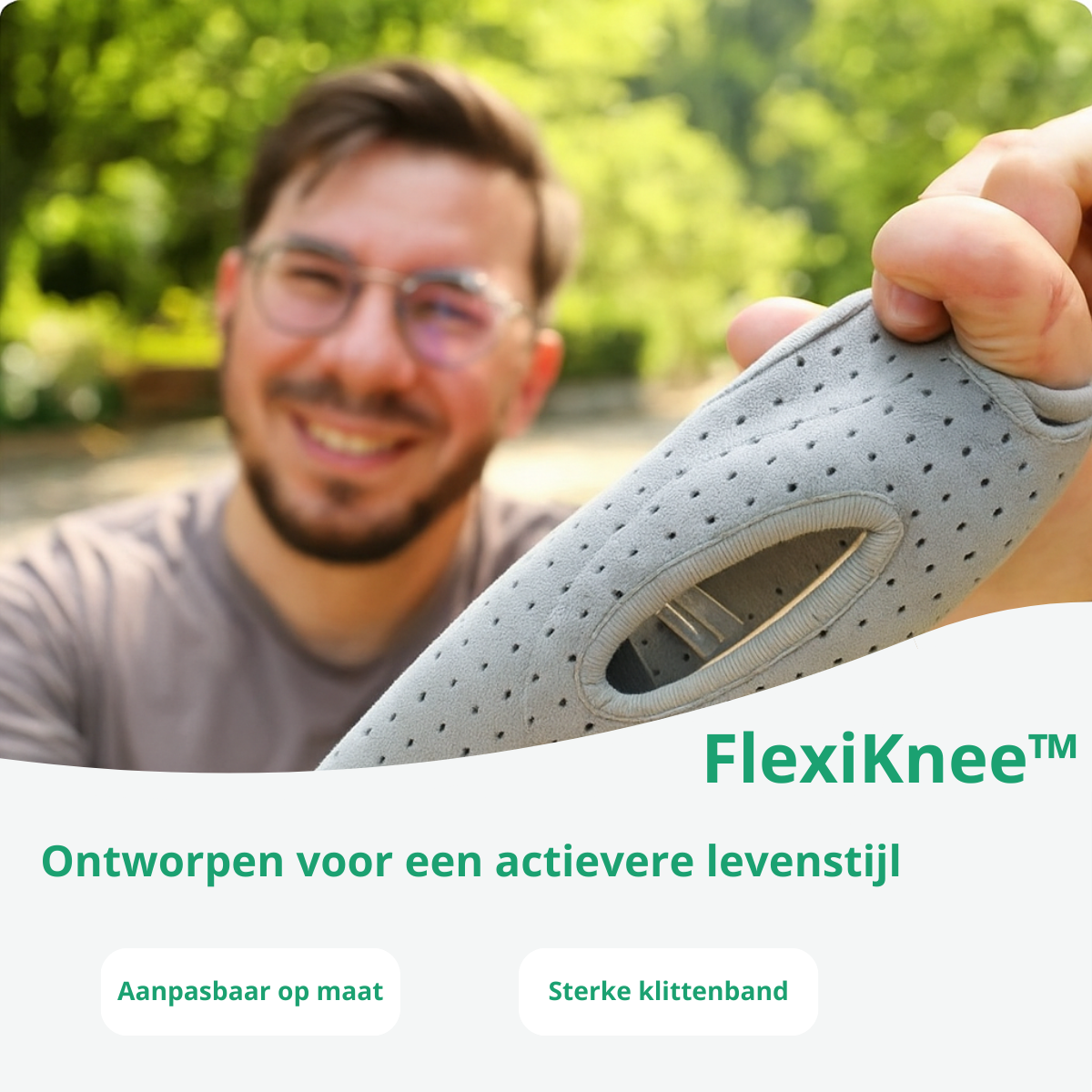 FlexiKnee™ – Stabilitet och komfort i varje steg 