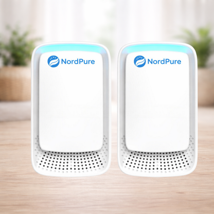 NordPure™ Plug-in Air Filter | Minskar kvalsterallergener med 99% inom 24 timmar