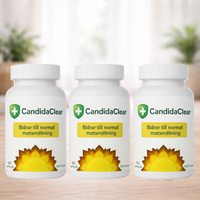 3x CandidaClean™ Mun- och tarmbalans kapslar (25% extra rabat)