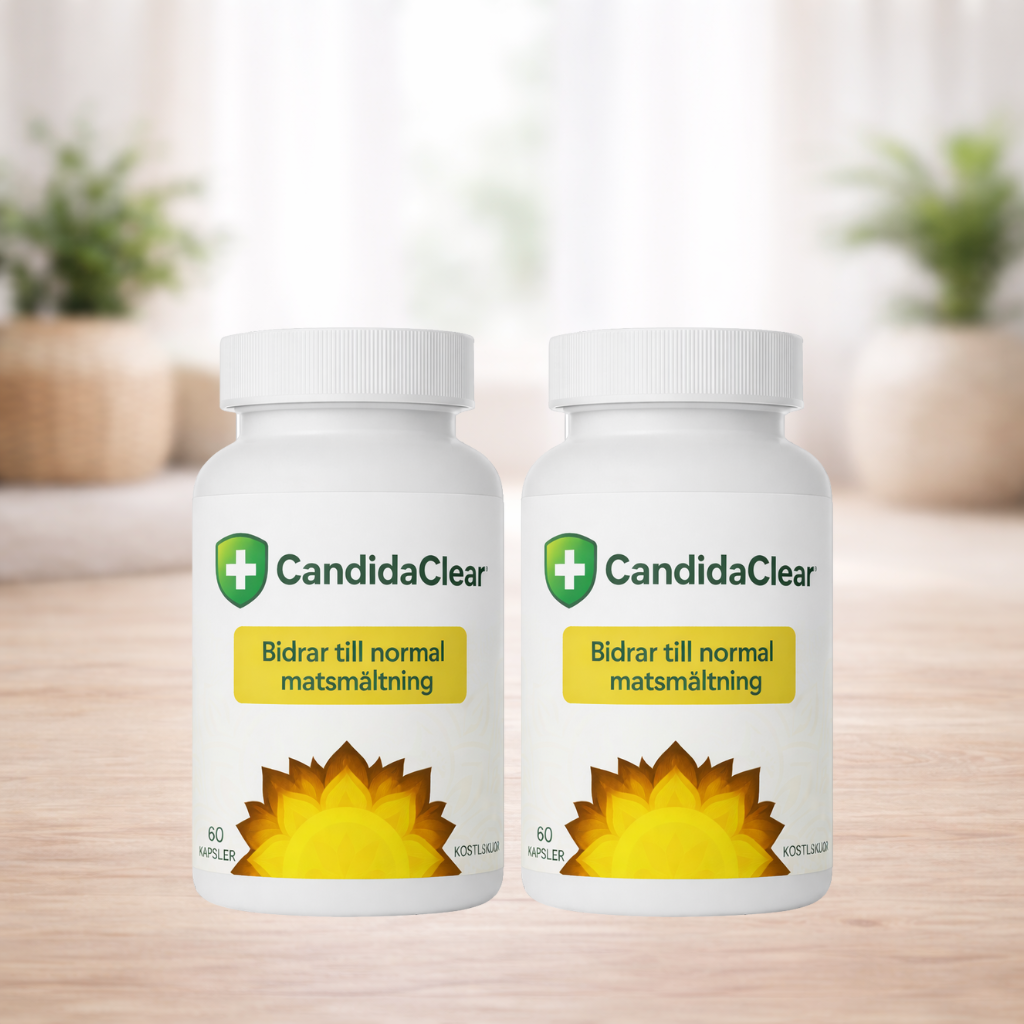 CandidaClean™ Mun- och tarmbalans kapslar | Tar bort vita beläggningar på tungan till 95 % på endast 2 dagar!