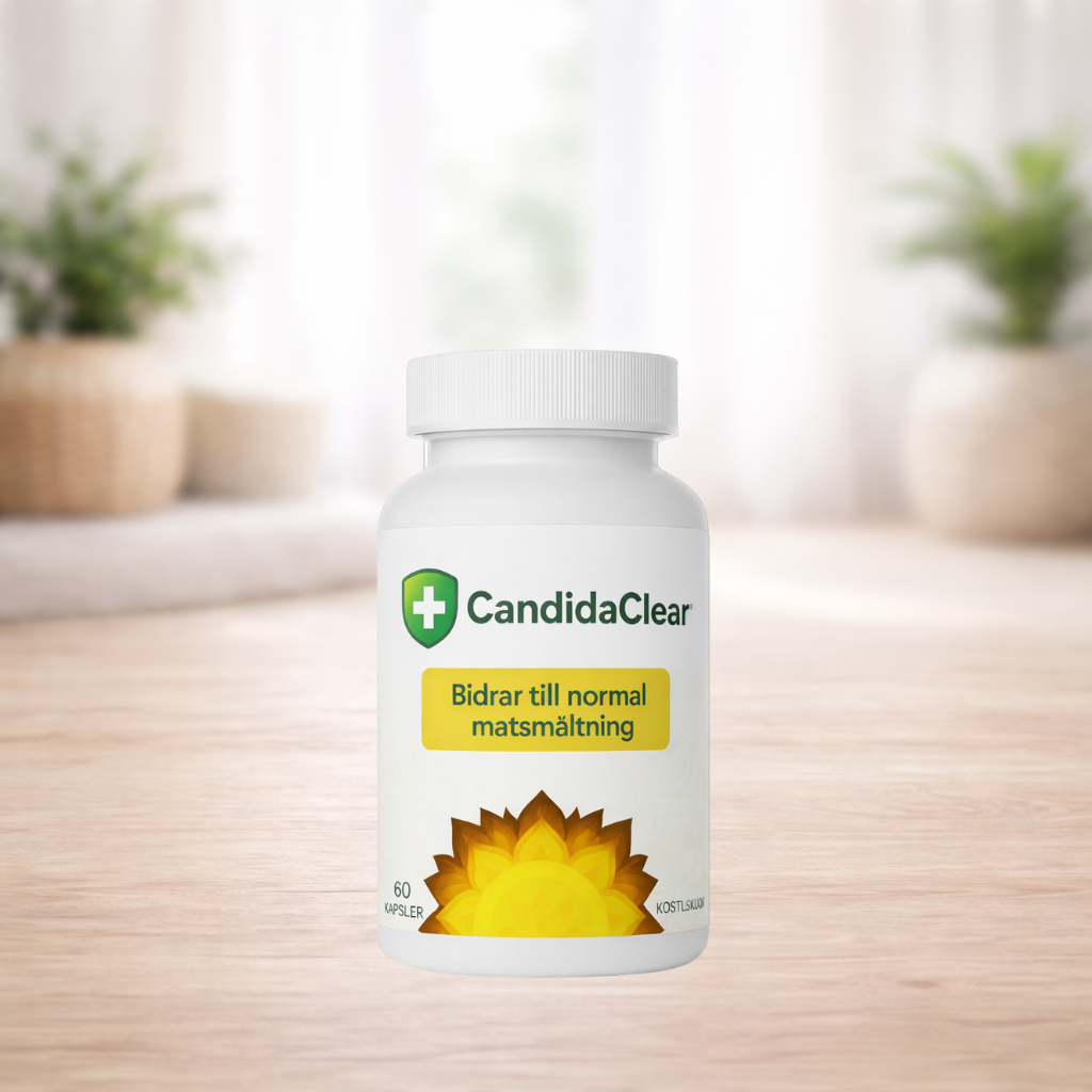 CandidaClean™ Mun- och tarmbalans kapslar | Tar bort vita beläggningar på tungan till 95 % på endast 2 dagar!