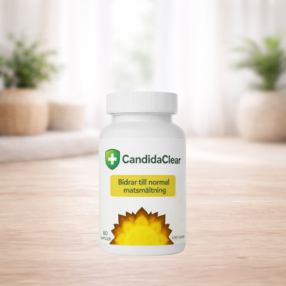 CandidaClean™ Mun- och tarmbalans kapslar | Tar bort vita beläggningar på tungan till 95 % på endast 2 dagar!