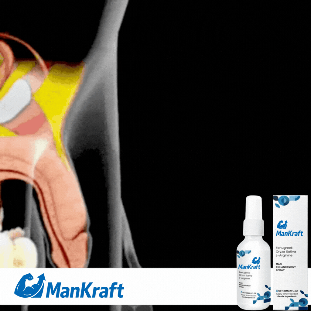 ManCraft™ Man Enchantment Spray | Stödjer fasta och långvariga erektioner inom 3 minuter