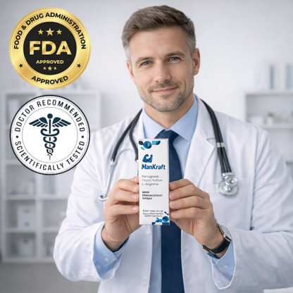 ManCraft™ Man Enchantment Spray | Stödjer fasta och långvariga erektioner inom 3 minuter