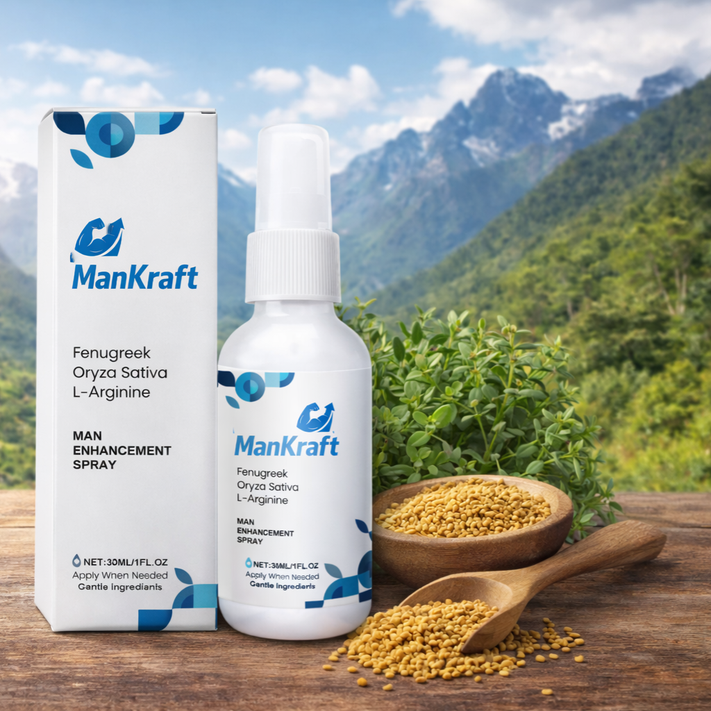 ManCraft™ Man Enchantment Spray | Stödjer fasta och långvariga erektioner inom 3 minuter