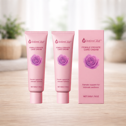 IntimGlid™ Female Private Care Cream |  Återställer upp till 95 % intim komfort inom 24 timmar