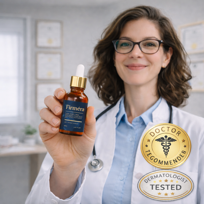 Firméra™ Anti-aging Serum | Stramar upp slapp hud med 89% inom 48 timmar