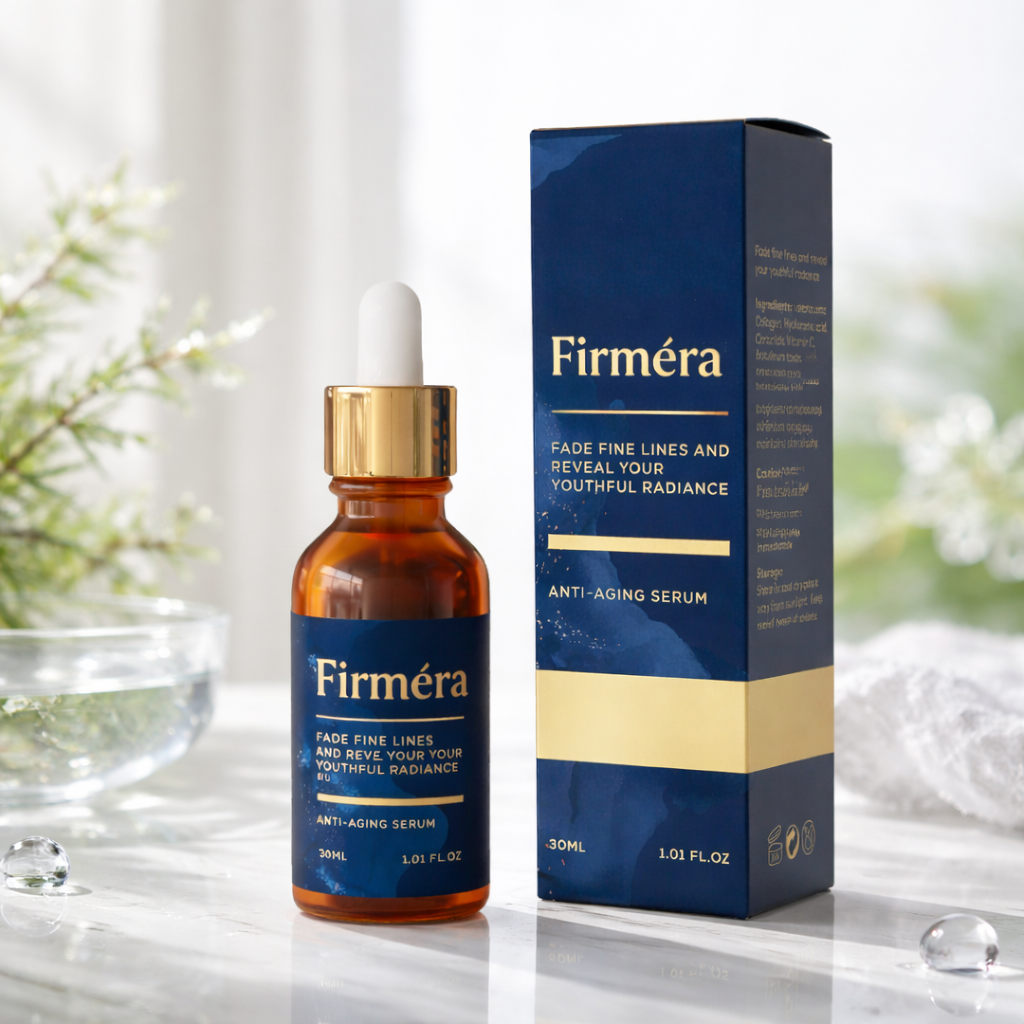 Firméra™ Anti-aging Serum | Stramar upp slapp hud med 89% inom 48 timmar