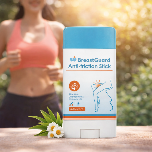 BreastGuard™ Aint-friction Stick | Lindrar 96 % av all hudirritation och smärta på 2 minuter