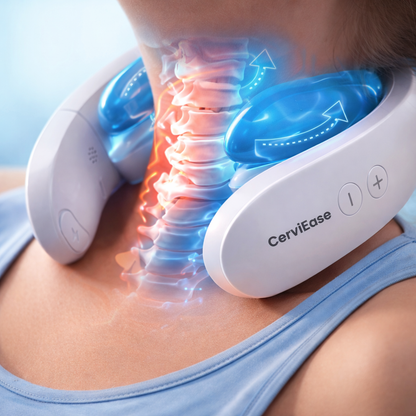 CerviEase™ Cervical neck decompression | Avlastar nackkotorna och lindrar smärta med upp till 86 % på 15 minuter