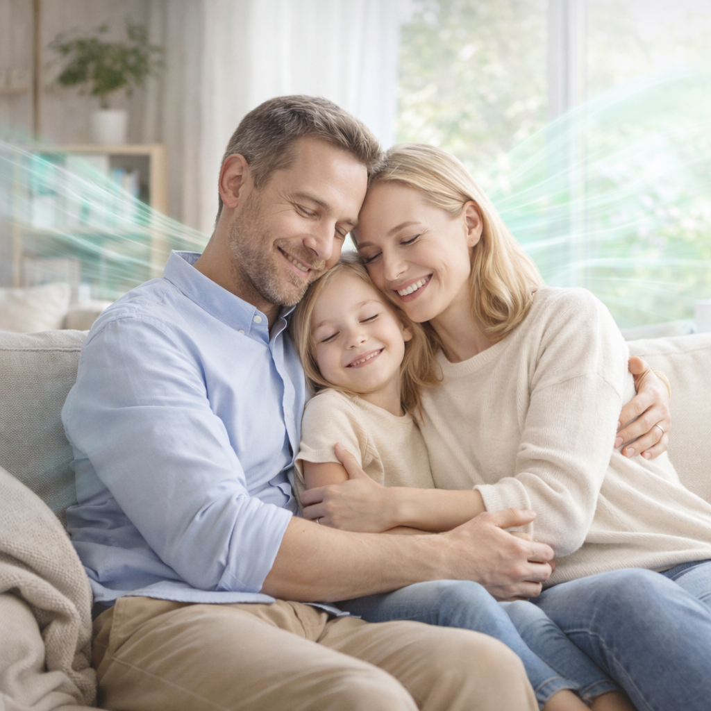 NordPure™ Plug-in Air Filter | Minskar kvalsterallergener med 99% inom 24 timmar