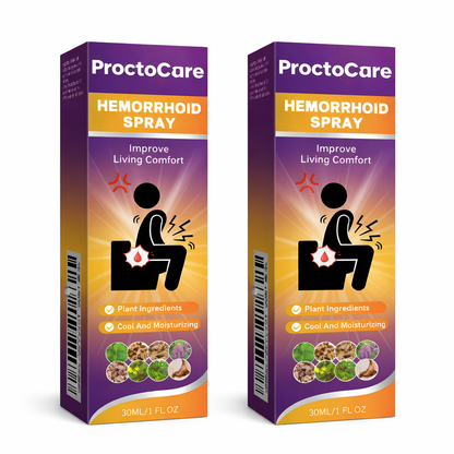 ProctoCare™ hemorrojdspray | Minskar hemorrojd­besvär med upp till 89 % inom 24 timmar