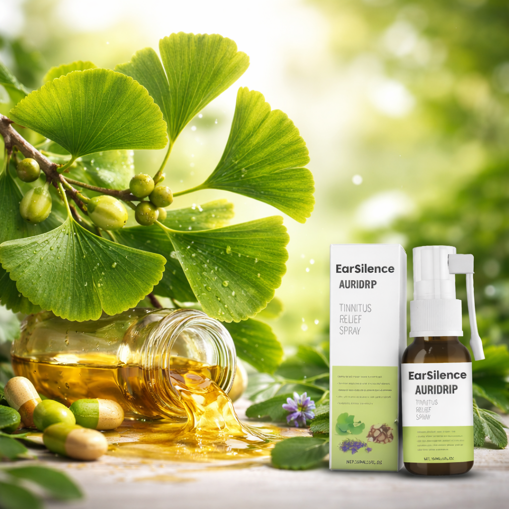 EarSilince™ Tinnituslindrande spray |  Minskar öronsus med upp till 82 % inom 48 timmar