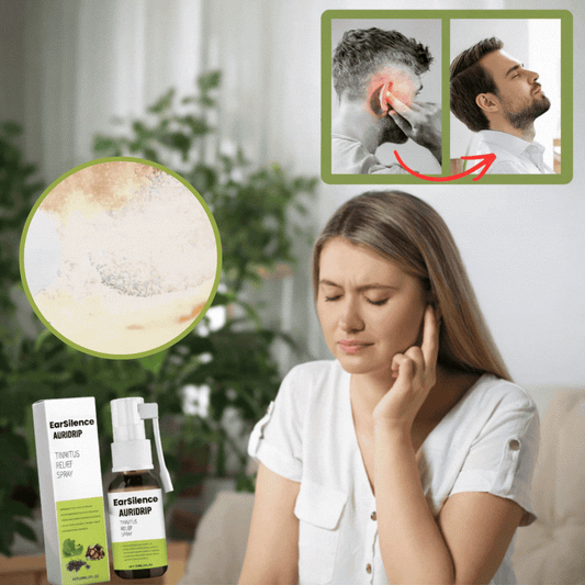 EarSilince™ Tinnituslindrande spray |  Minskar öronsus med upp till 82 % inom 48 timmar