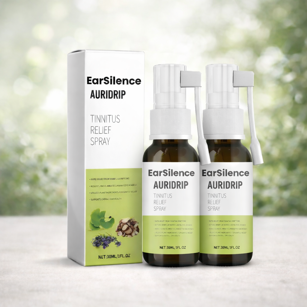 EarSilince™ Tinnituslindrande spray |  Minskar öronsus med upp till 82 % inom 48 timmar