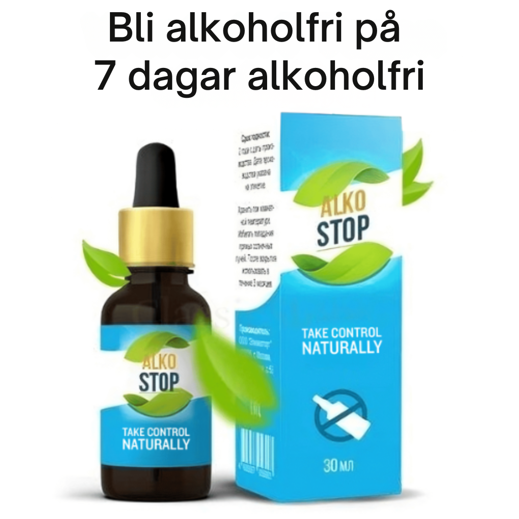 AlkoStop™ droppar