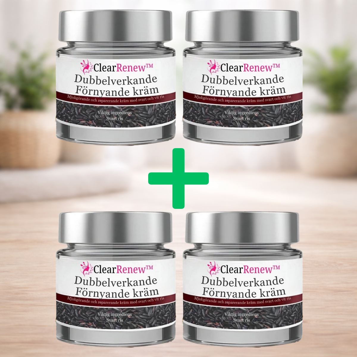 ClearRenew™ Dubbelverkande Förnyande Kräm