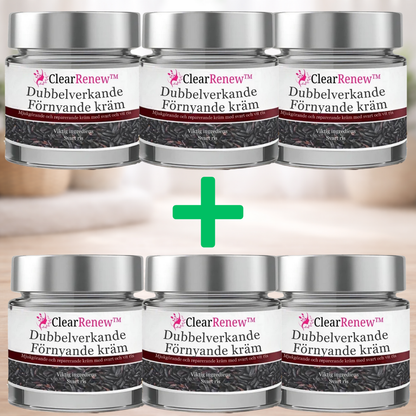ClearRenew™ Dubbelverkande Förnyande Kräm