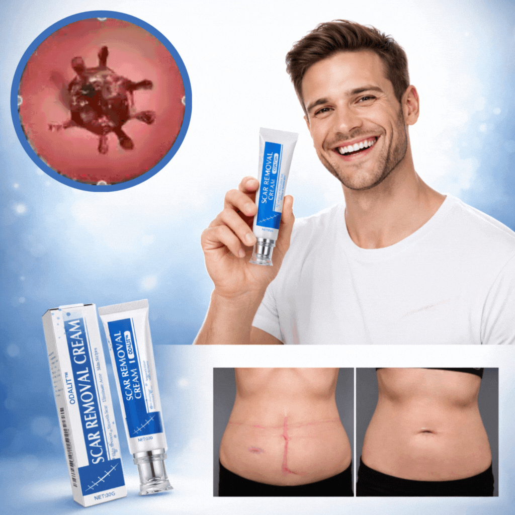 ScarClear™ Ärrborttagningskräm | Blekar ärr med upp till 90 % på 8 veckor