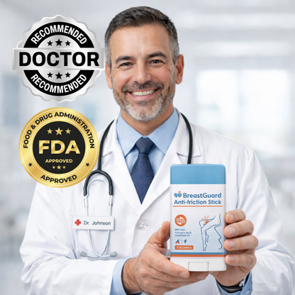 BreastGuard™ Aint-friction Stick | Lindrar 96 % av all hudirritation och smärta på 2 minuter