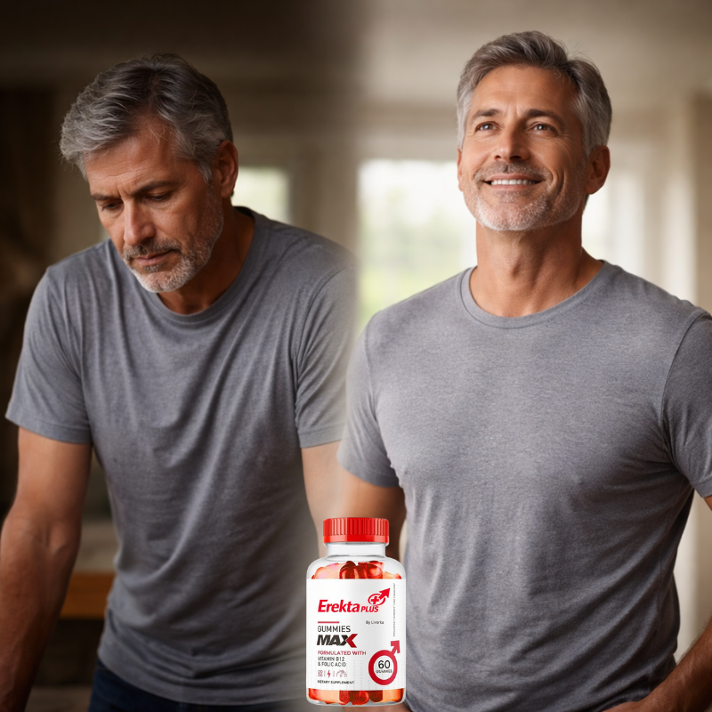 ErektaPlus™ Male Vitality Gummies