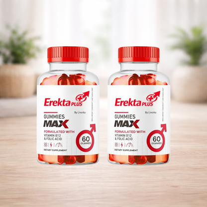 ErektaPlus™ Male Vitality Gummies