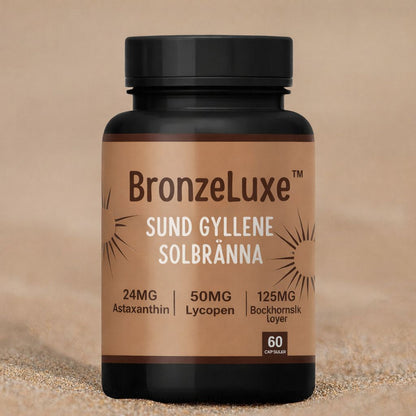 BronzeLuxe™ Tanning Capsules |  Upp till 92 % kroppsbränna på 14 dagar, utan sol