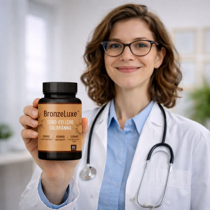 BronzeLuxe™ Tanning Capsules |  Upp till 92 % kroppsbränna på 14 dagar, utan sol