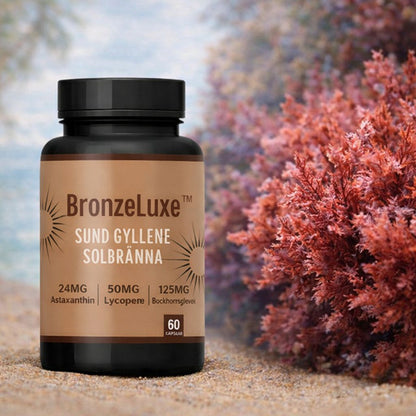 BronzeLuxe™ Tanning Capsules |  Upp till 92 % kroppsbränna på 14 dagar, utan sol