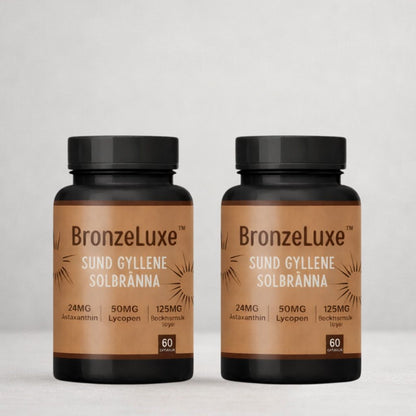 BronzeLuxe™ Tanning Capsules |  Upp till 92 % kroppsbränna på 14 dagar, utan sol