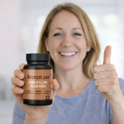 BronzeLuxe™ Tanning Capsules |  Upp till 92 % kroppsbränna på 14 dagar, utan sol